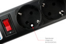 Сетевой фильтр Powercube SPG5-В3 3м (5 розеток) черный (коробка)4