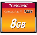 Карта памяти Compact Flash Card 8Gb Transcend 133x TS8GCF133