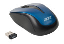 Мышь Acer OMR132 синий/черный оптическая (1000dpi) беспроводная USB для ноутбука (2but)7