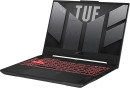 Ноутбук ASUS TUF Gaming A15 FA507UI-HQ059 15.6" 2560x1440 AMD Ryzen 9-8945H SSD 1024 Gb 32Gb WiFi (802.11 b/g/n/ac/ax) Bluetooth 5.2 nVidia GeForce RTX 4070 8192 Мб серый DOS 90NR0I65-M003304