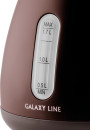 Чайник электрический Galaxy Line GL 0343 1.7л. 2200Вт коричневый (корпус: нержавеющая сталь)9