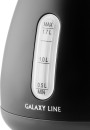 Чайник электрический Galaxy Line GL 0343 1.7л. 2200Вт черный (корпус: нержавеющая сталь)9