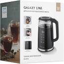 Чайник электрический Galaxy Line GL 0342 1.7л. 2200Вт черный (корпус: пластик)2