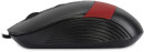 Мышь Oklick 310M, оптическая, проводная, USB, черный и красный [1869102]4