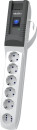 Сетевой фильтр Pilot PRO USB 1.8м (6 розеток) серый (коробка)8