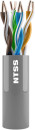 Кабель информационный NTSS NTSS-IN-UTP4-5Е-PVC-GY кат.5E U/UTP 4X2X24AWG PVC внутренний 305м серый