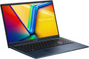 Ноутбук ASUS Vivobook 15 X1504ZA-BQ1150 15.6" 1920x1080 Intel Core i7-1255U SSD 512 Gb 16Gb Bluetooth 5.1 Intel Iris Xe Graphics синий DOS 90NB1021-M01P502