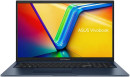 Ноутбук ASUS VivoBook 17 X1704ZA-AU342 17.3" 1920x1080 Intel Core i7-1255U SSD 512 Gb 16Gb Bluetooth 5.1 Intel Iris Xe Graphics синий DOS 90NB10F2-M00DE0