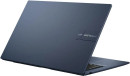 Ноутбук ASUS VivoBook 17 X1704ZA-AU342 17.3" 1920x1080 Intel Core i7-1255U SSD 512 Gb 16Gb Bluetooth 5.1 Intel Iris Xe Graphics синий DOS 90NB10F2-M00DE07