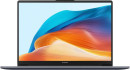 Ноутбук Huawei MateBook D 14 MDF-X 14" 1920x1080 Intel Core i5-12450H SSD 512 Gb 8Gb WiFi (802.11 b/g/n/ac/ax) Bluetooth 5.1 Intel Iris Xe Graphics серый DOS 53013XFQ2