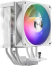 PCCooler R400 ARGB WH S115X/1200/1700/AM4/AM5 (TDP 180W, 90mm ARGB Fan, 4 тепловые трубки 6мм, 650-2200RPM, 28,3dBa)2