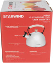 Чайник металлический Starwind Chef Country 2.5л. белый (SW-CH1712)10