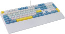 Клавиатура Оклик K951X механическая белый USB Multimedia LED (подставка для запястий) (1901079)2