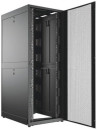 Шкаф серверный C3 Solutions (C3.RF4202) напольный 42U 600x1200мм пер.дв.перфор. задн.дв.перфор.2-хст. 2 бок.пан. 1400кг черный сталь