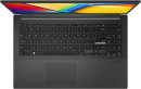 Ноутбук ASUS Vivobook Go 15 OLED E1504FA-L1125 15.6" 1920x1080 AMD Ryzen 5-7520U SSD 256 Gb 8Gb WiFi (802.11 b/g/n/ac/ax) Bluetooth 5.2 AMD Radeon 610M черный DOS 90NB0ZR2-M005F05