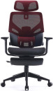 Кресло офисное Cactus CS-CHR-MC01-RDBK чёрный красный2