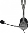 Наушники с микрофоном Logitech Stereo H110 серебристый 1.8м накладные оголовье (981-000459)2
