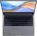 Ноутбук Honor MagicBook X16 BRN-F5851C 16" 1920x1200 Intel Core i5-12450H SSD 512 Gb 16Gb WiFi (802.11 b/g/n/ac/ax) Bluetooth 5.1 Intel UHD Graphics серый DOS 5301AHHM4