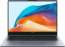 Ноутбук Huawei MateBook D 14 MDF-X 14" 1920x1080 Intel Core i5-12450H SSD 512 Gb 16Gb WiFi (802.11 b/g/n/ac/ax) Bluetooth 5.1 Intel Iris Xe Graphics серый Windows 11 Home 53013XFP
