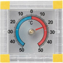 GARDEN SHOW Термометр оконный биметаллический квадратный в пакете ПТ000001555