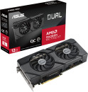 Видеокарта Asus PCI-E 4.0 DUAL-RX7700XT-O12G AMD Radeon RX 7700XT 12Gb 192bit GDDR6 2226/18000 HDMIx1 DPx3 HDCP Ret2