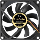 Exegate EX288923RUS Вентилятор ExeGate ExtraSilent ES08015B3P (80x80x15 мм, 2-Ball (двойной шарикоподшипник), 3pin, 1600RPM, 22dBA)2