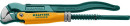 KRAFTOOL PANZER-90, №0, 3/4?, 280 мм, трубный ключ с прямыми губками (2734-05)