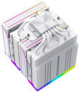 Устройство охлаждения(кулер) ID-Cooling Frozn A620 ARGB Wh Soc-AM5/AM4/1151/1200/2066/1700 4-pin Al+Cu 270W 1200gr LED Ret6