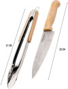Forester Универсальный набор для гриля, щипцы + нож шефа 12 BC-7722