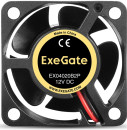 Вентилятор 12В DC ExeGate EX04020B2P (40x40x20 мм, 2-Ball (двойной шарикоподшипник), 2pin, 7000RPM, 30dBA)2