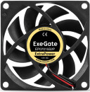 Вентилятор 12В DC ExeGate ExtraPower EP07015S2P (70x70x15 мм, Sleeve bearing (подшипник скольжения), 2pin, 3000RPM, 27dBA)2