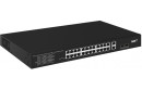 PoE коммутатор Fast Ethernet на 24 x RJ45 портов + 2 x GE Combo uplink порта. Порты: 24 x FE (10/100 Base-T) с поддержкой PoE (IEEE 802.3af/at), 2 x GE Combo Uplink (RJ45 + SFP). Соответствует стандартам PoE IEEE 802.3af/at. Автоматическое определение PoE устройств. Мощность PoE на порт - до 30W. Суммарная мощность PoE до 385W. Поддержка режима CCTV: Увеличение расстояния передачи данных и питания до 250м, изоляция портов (VLAN). Встроенная грозозащита 3kV на порт. Питание: AC100-240V (400W). Вс2