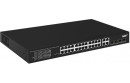 PoE коммутатор Fast Ethernet на 24 x RJ45 портов + 4 x GE Combo uplink порта. Порты: 24 x FE (10/100 Base-T) с поддержкой PoE (IEEE 802.3af/at), 4 x GE Combo Uplink (RJ45 + SFP). Соответствует стандартам PoE IEEE 802.3af/at. Автоматическое определение PoE устройств. Мощность PoE на порт - до 30W. Суммарная мощность PoE до 385W. Поддержка режима CCTV: Увеличение расстояния передачи данных и питания до 250м, изоляция портов (VLAN). Встроенная грозозащита 3kV на порт. Питание: AC100-240V (400W). Вс2