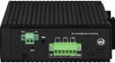 Промышленный управляемый (L2+) HiPoE коммутатор Gigabit Ethernet на 8GE PoE + 4 GE SFP порта с функцией мониторинга температуры/ влажности/ напряжения. Порты: 1 x GE (10/100/1000Base-T) с PoE BT (до 90W) + 7 x GE (10/100/1000Base-T) с PoE (до 30W) + 4 x GE SFP (1000Base-X). Уровень управления L2+. Соответствует стандартам PoE IEEE 802.3af/at/bt. Автоматическое определение и режим антизависания PoE устройств. управление питанием. Суммарная мощность PoE до 300W. Поддержка режима CCTV: Увеличение р3