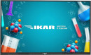Панель Ikar 86" ИП 86-214-410 черный IPS LED 8ms 16:9 DVI HDMI M/M матовая 1200:1 400cd 178гр/178гр 3840x2160 VGA DP UHD USB 86кг (RUS)2