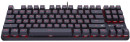 Игровая клавиатура DEFENDER MECHANOID чёрная (USB , SNK Brown, красная подсветка, 87 кл., GK-581)4