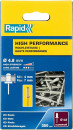 RAPID R:High-performance-rivet, 4.8 х 10 мм, 350 шт, алюминиевая высокопроизводительная заклепка (5001435)2