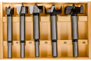 STAYER Forstner, 5 шт: 15-20-25-30-35 мм, набор сверл форстнера по дереву, ДСП (29985-H5)3