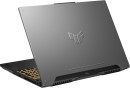 Ноутбук ASUS TUF Gaming F15 FX507ZU4-LP050 15.6" 1920x1080 Intel Core i7-12700H SSD 512 Gb 8Gb WiFi (802.11 b/g/n/ac/ax) Bluetooth 5.1 nVidia GeForce RTX 4050 6144 Мб серый DOS 90NR0FG7-M008L08