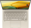 Ноутбук ASUS ZenBook 14X OLED UX3404VA-M3090X 14.5" 2880x1800 Intel Core i9-13900H SSD 1024 Gb 16Gb WiFi (802.11 b/g/n/ac/ax) Bluetooth 5.1 Intel Iris Xe Graphics бежевый Windows 11 Professional 90NB1086-M004Z02