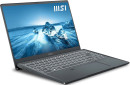 Ноутбук MSI Prestige 14 Evo A12M-054 14" 1920x1080 Intel Core i7-1280P SSD 1024 Gb 32Gb WiFi (802.11 b/g/n/ac/ax) Bluetooth 5.2 Intel Iris Xe Graphics серый Windows 11 Home 9S7-14C612-0542