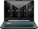 Ноутбук ASUS TUF Gaming A15 FA506NF-HN060 15.6" 1920x1080 AMD Ryzen 5-7535HS SSD 512 Gb 16Gb WiFi (802.11 b/g/n/ac/ax) Bluetooth 5.3 nVidia GeForce RTX 2050 4096 Мб черный DOS 90NR0JE7-M005502