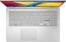 Ноутбук ASUS Vivobook 15 E1504GA-BQ527 15.6" 1920x1080 Intel-N100 SSD 256 Gb 8Gb WiFi (802.11 b/g/n/ac/ax) Bluetooth 5.3 Intel UHD Graphics серебристый DOS 90NB0ZT1-M00VB03