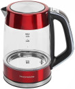 Чайник электрический Thomson K20ES-2001 2000 Вт красный 1.7 л металл/стекло