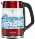 Чайник электрический Thomson K20ES-2001 2000 Вт красный 1.7 л металл/стекло2