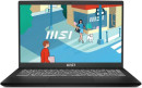 Ноутбук MSI Modern 15 H B13M-098RU 15.6" 1920x1080 Intel Core i5-13420H SSD 512 Gb 16Gb WiFi (802.11 b/g/n/ac/ax) Bluetooth 5.3 Intel UHD Graphics черный Windows 11 Professional 9S7-15H411-098