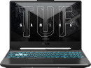 Ноутбук ASUS TUF Gaming A15 FA506NF-HN042 15.6" 1920x1080 AMD Ryzen 5-7535HS SSD 512 Gb 8Gb Bluetooth 5.0 nVidia GeForce RTX 2050 4096 Мб черный DOS 90NR0JE7-M004R0