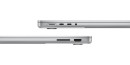 Ноутбук Apple MacBook Pro 14 A2918 14.2" 3024x1964 Apple -M3 SSD 1024 Gb 8Gb WiFi (802.11 b/g/n/ac/ax) Bluetooth 5.3 Apple M3 10-core серебристый macOS MR7K3X/A5