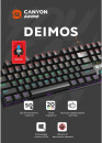 Wired black Mechanical keyboard with  colorful lighting system 104pcs rainbow backlight LED,also can custmized backlight,1.8M braided cable length ,rubber feet,Russian layout double injection,Numbers 104 keycaps,0.7kg,Size:429*124*35mm4