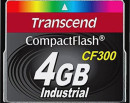Карта памяти Compact Flash Card 4GB Transcend 300x TS4GCF3002